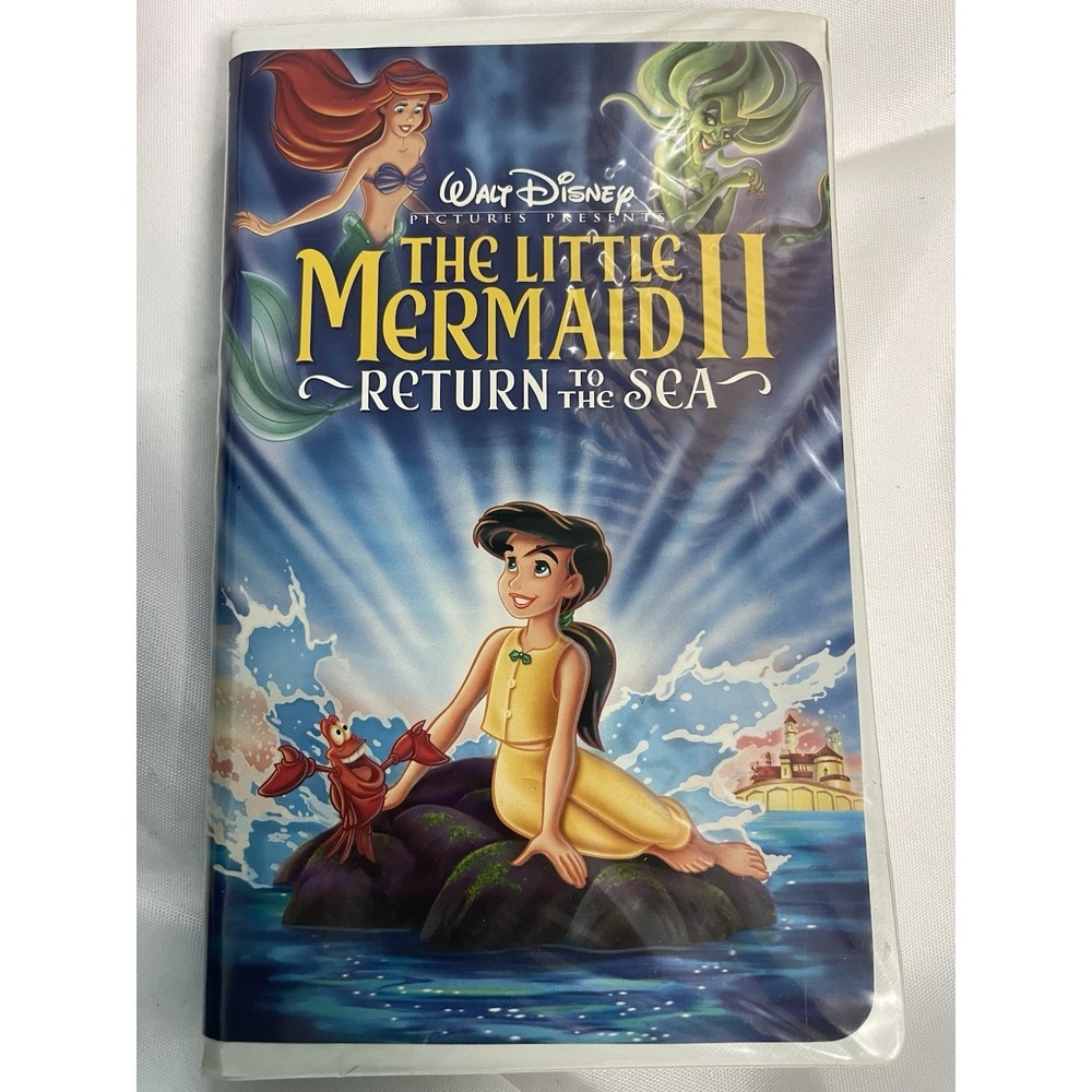 The‎ Little Mermaid II : Return to the Sea VHS 2000 (Clamshell)